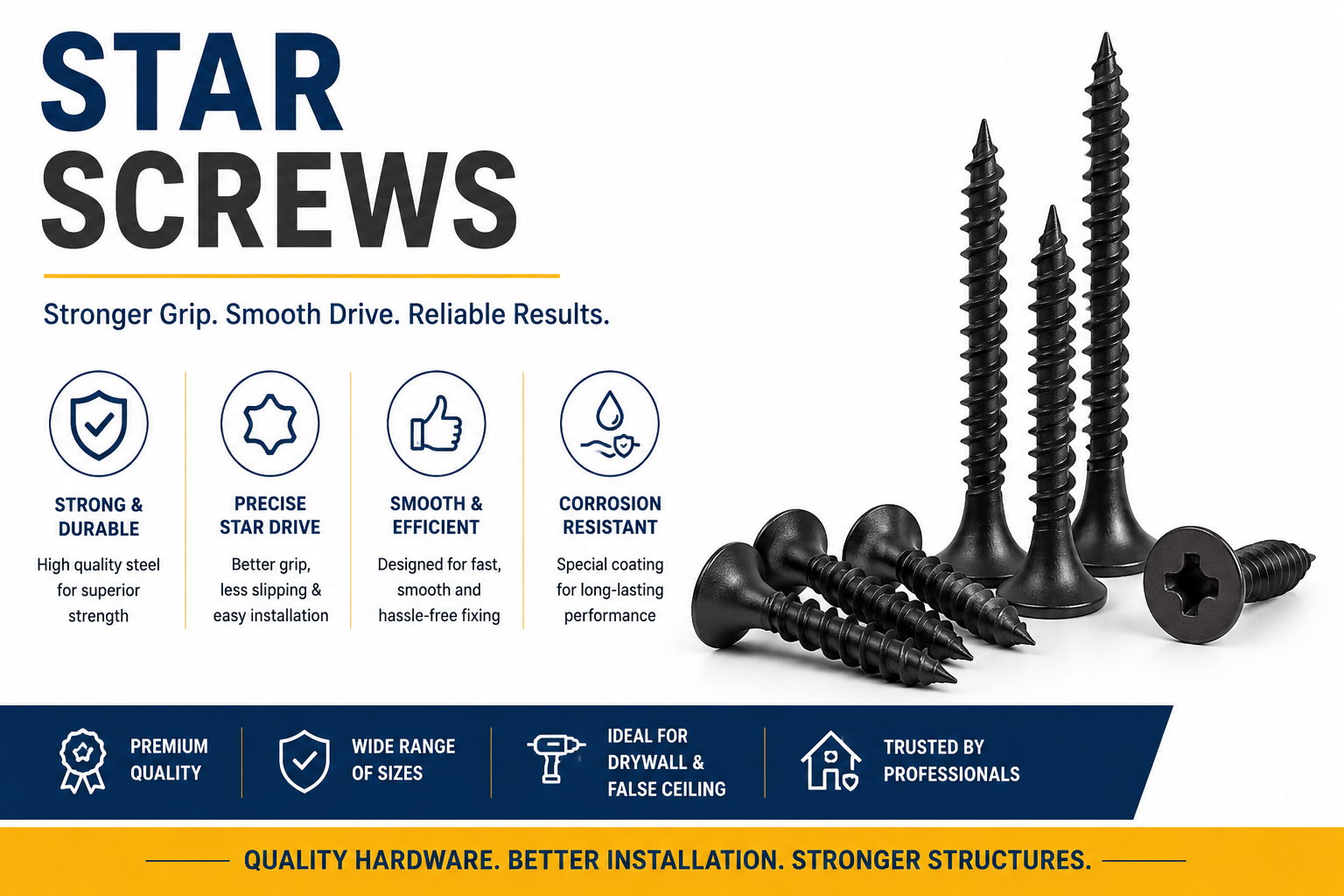 STAR DRYWALL SCREWS