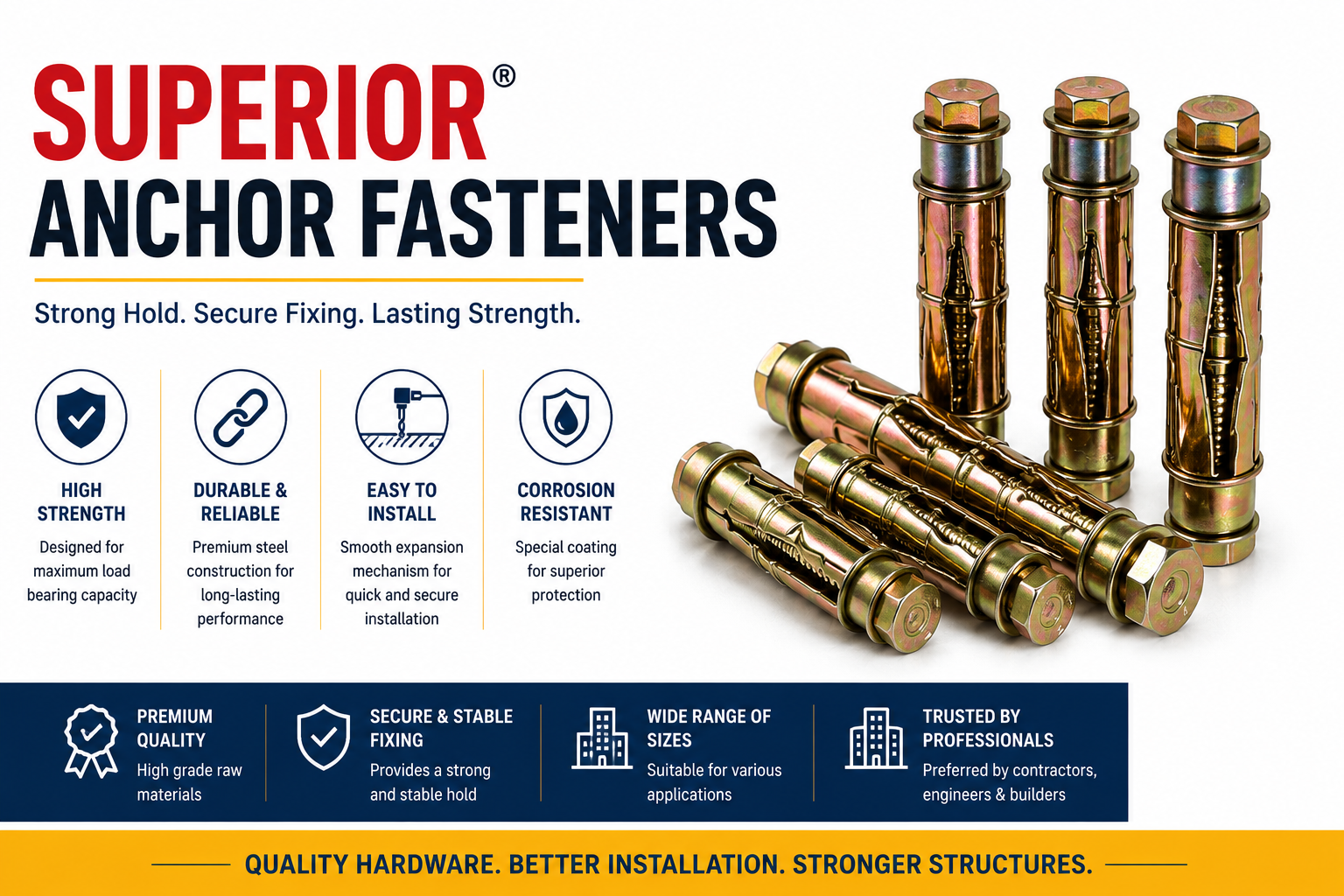 SUPERIOR ANCHOR FASTENERS