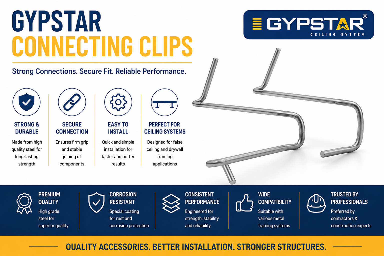 GYPSTAR CONNECTING CLIP